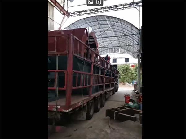 輪式洗沙機